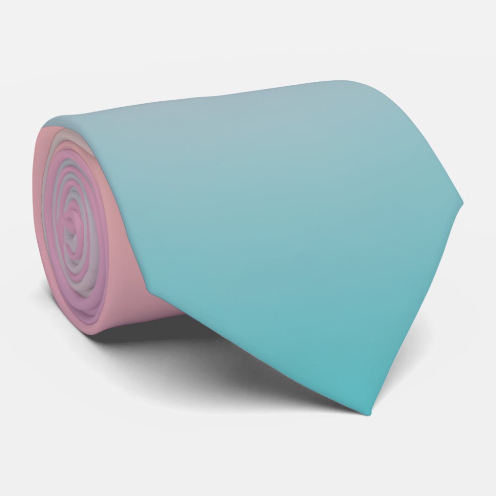 Soothing Ombre Gradient Neck Tie