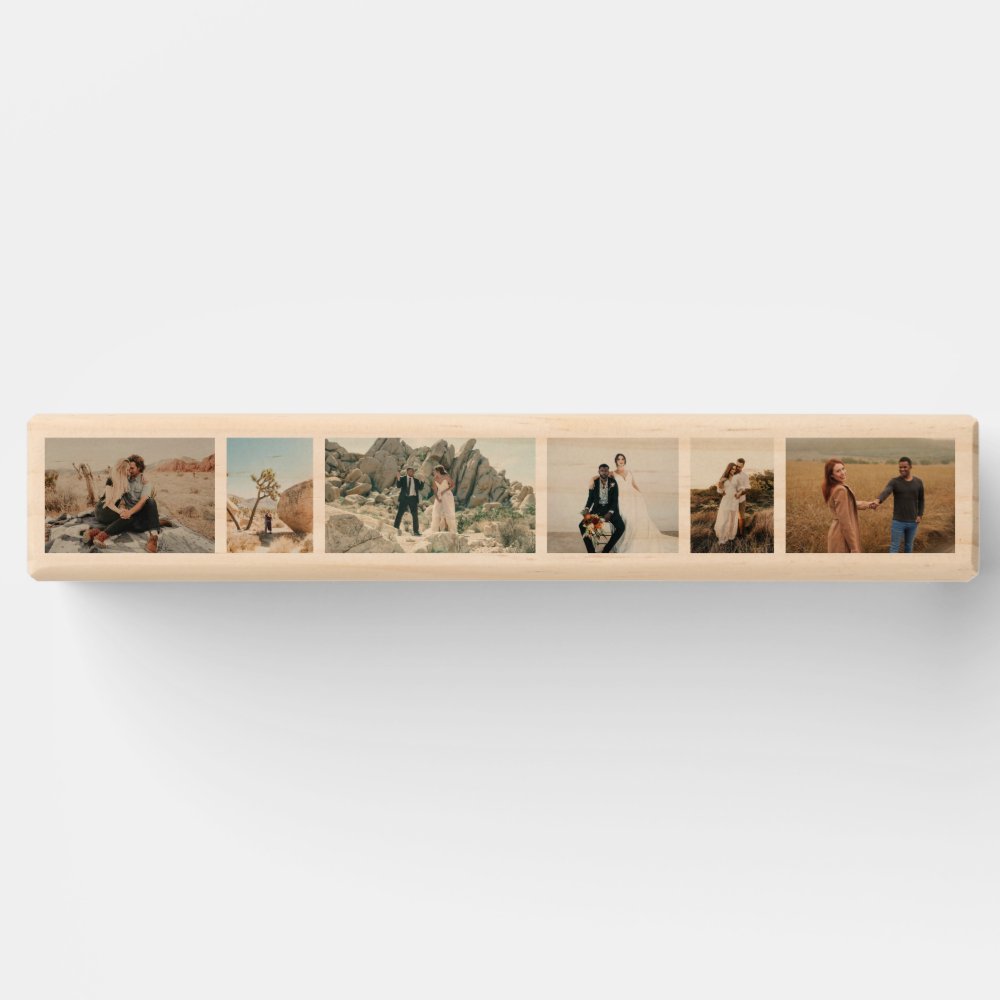 Personalized Photo Bridal Shower Wedding Jenga