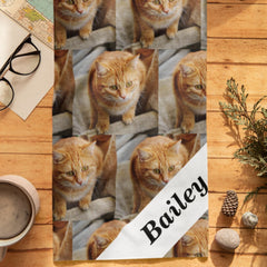 Pet Cat Dog  Personalized Photo Template Bandana