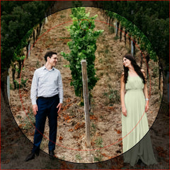 Personalized Photo Template Wine Charm