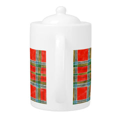 MAC BAIN TARTAN Porcelain Teapot