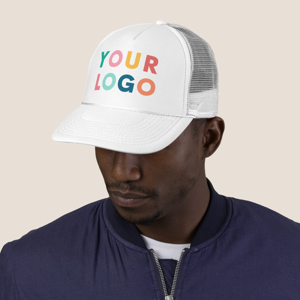 Custom Company Business Logo  Trucker Hat