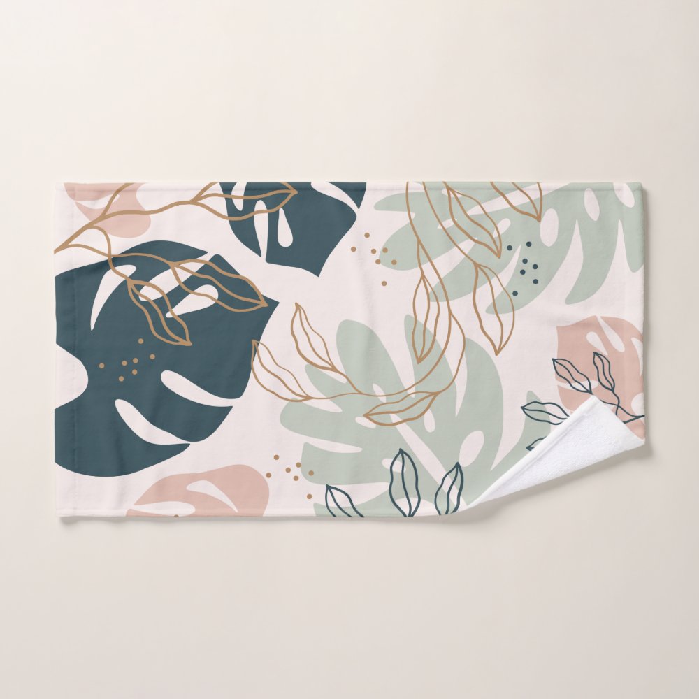 Tropical Boho Chic Bath Towel Set
