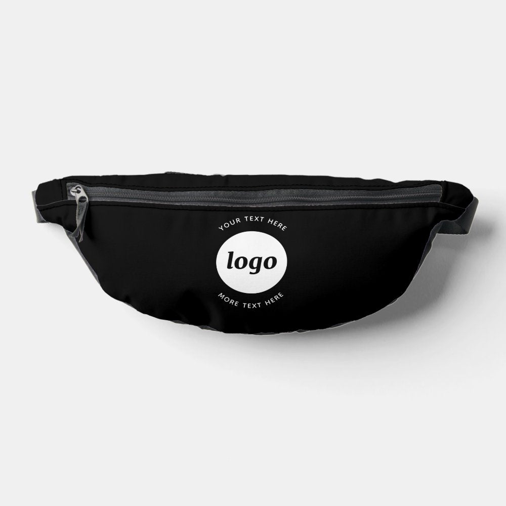Simple Logo With Text Business Promotional Fanny Pack