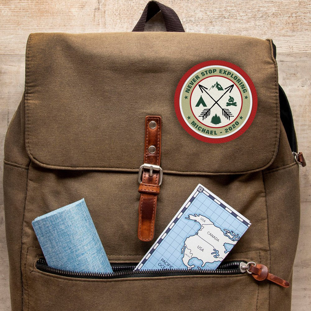 Never Stop Exploring Adventurers Patch