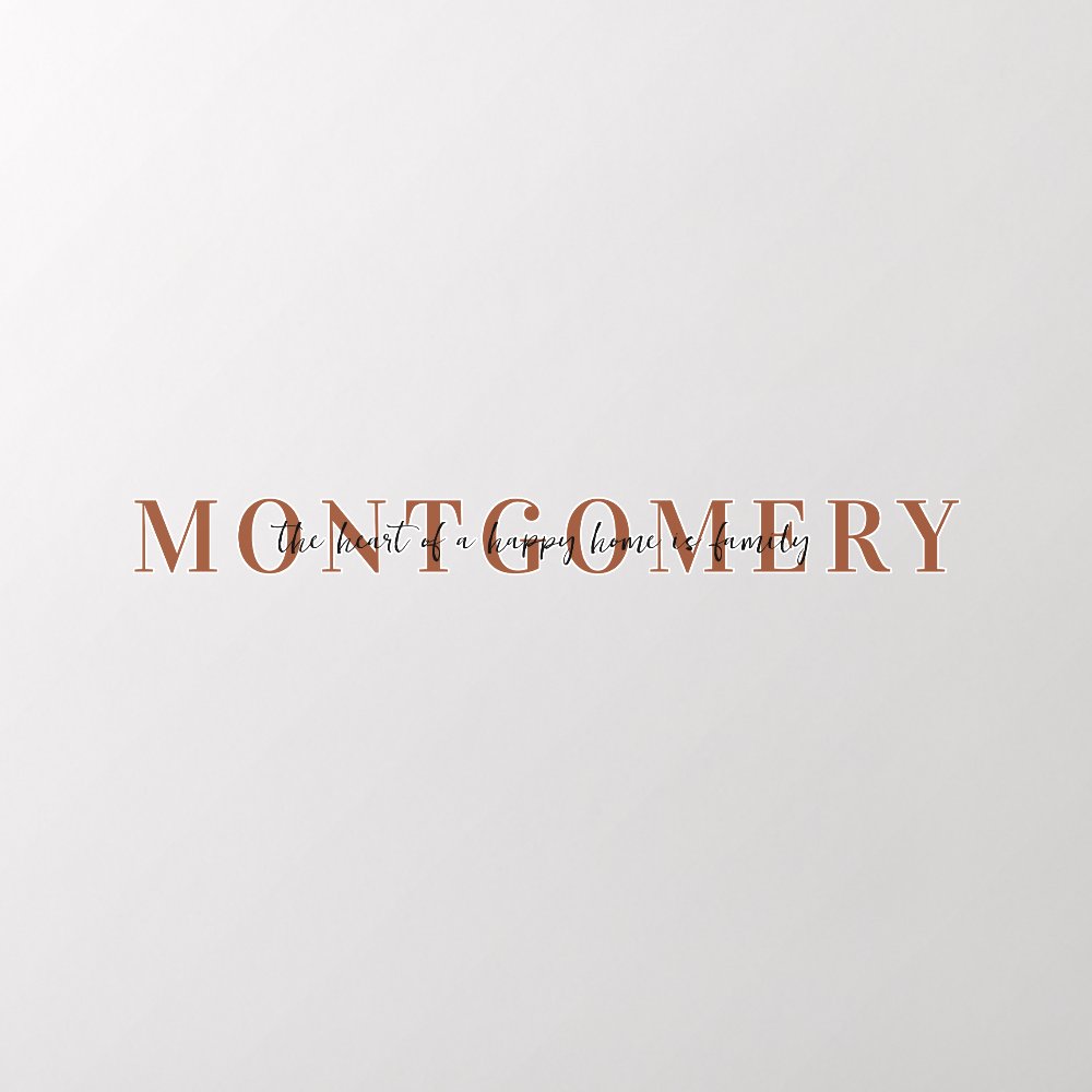 Family Name & Quote Wall Decal