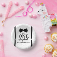 Mr. ONEderful Bowtie First 1st Birthday Party Paper Bowls