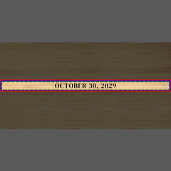 Wedding Names and Date Personalized Fast Four