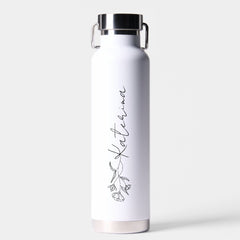 Personalized Your Name Floral Water Bottle