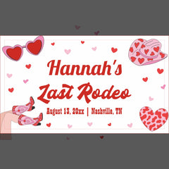 Last Rodeo Cowgirl Bachelorette Party Hat