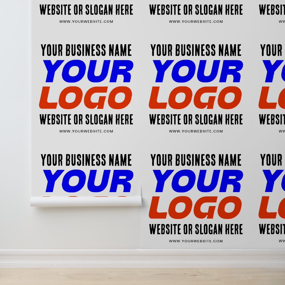 Custom Business Logo, Name, Website, Slogan Wallpaper