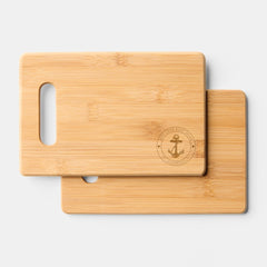 Nautical Anchor Boat Name Custom Engraved Cutting Board