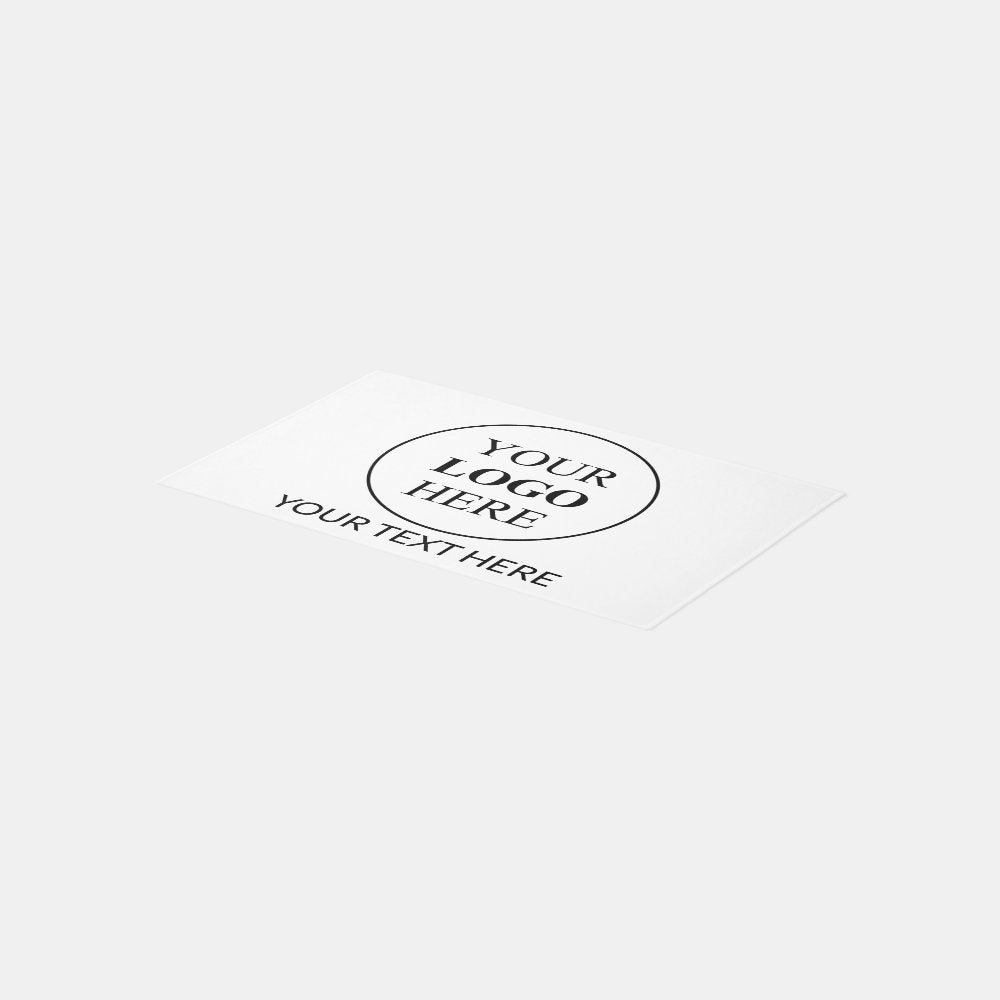 Custom Promotional Logo – No Minimum Order Rug