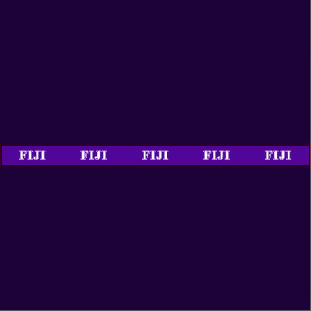 Phi Gamma Delta Whie and Purple Letters Pet Leash