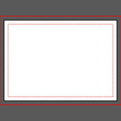 Amalfi Tile Summer Flat Place Card