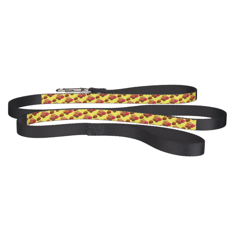 Chicken Nuggets with Ketchup Junk Food Foodie Pet Leash