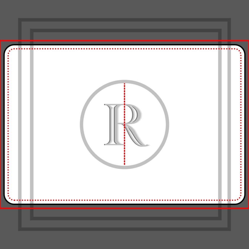 Elegant Chic White Grey Trim Custom Monogram    Bath Mat