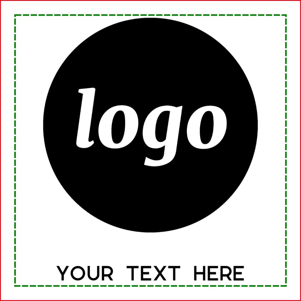 Simple Logo and Text Business Promotional Engraved Cutting Board