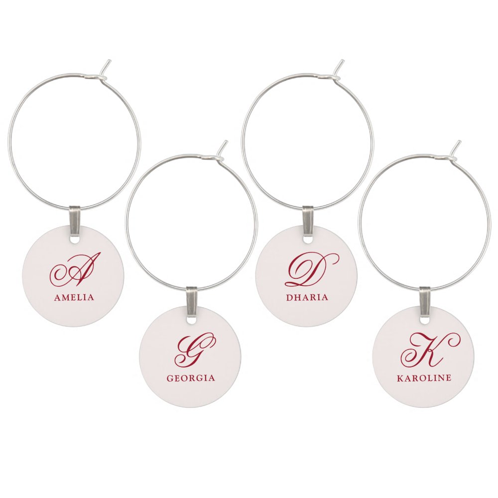 Drunk In Love Red Wine Charm