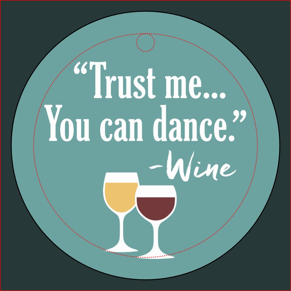 Funny Wine Quotes - Drinking Humor Glass Charm