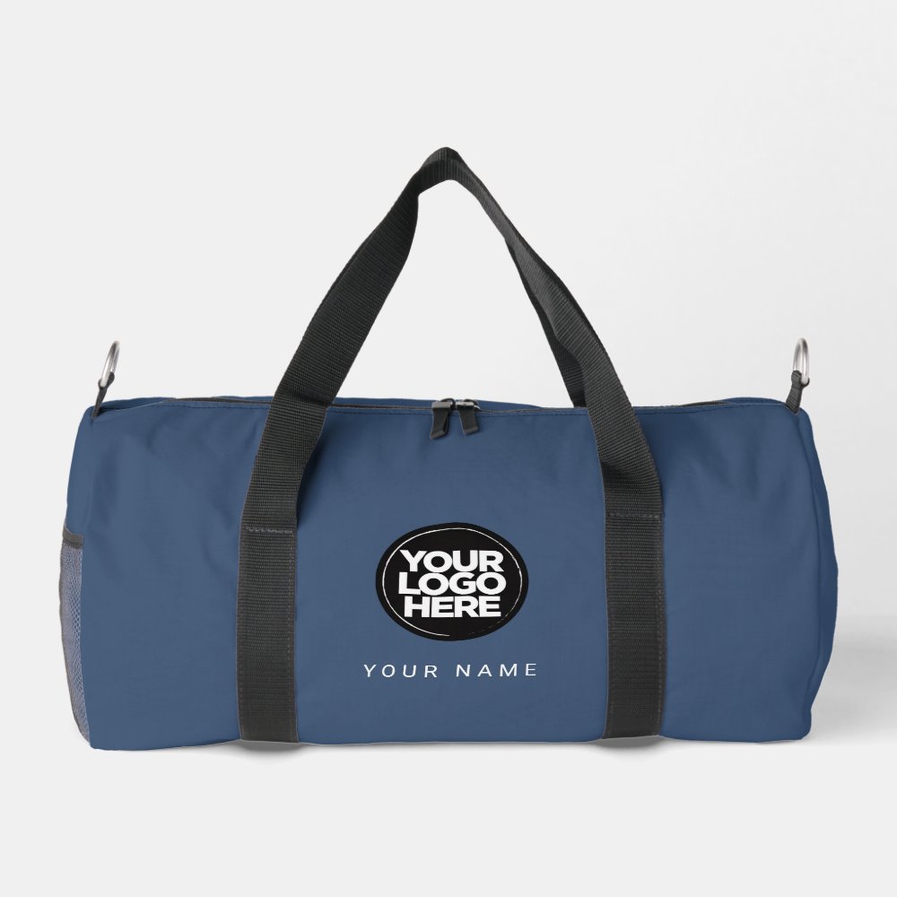 Custom Logo and Text Promotional Business Fitness Duffle Bag