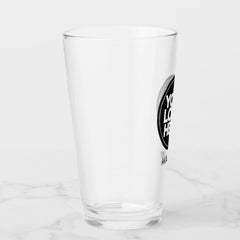 Personalized Logo, Casual Script text Beer Glasses