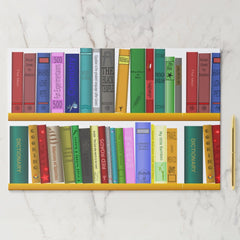 Books Paper Placemats