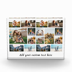 Personalized 16 Photo Collage Photo Block