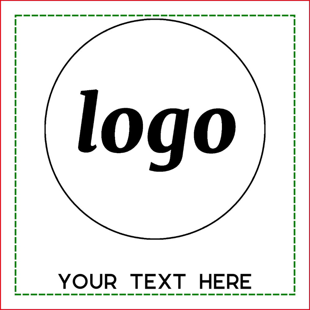 Simple Logo and Text Business Promotional Engraved Cutting Board