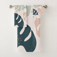 Tropical Boho Chic Bath Towel Set