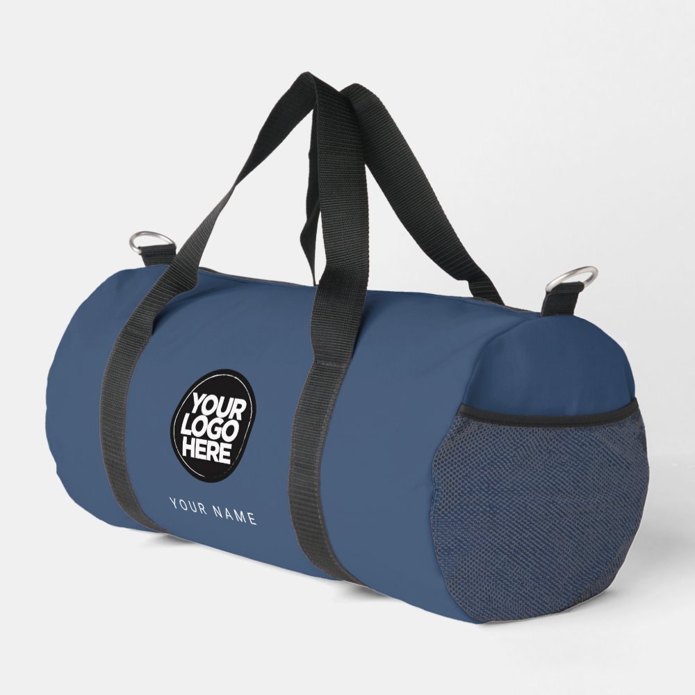 Custom Logo and Text Promotional Business Fitness Duffle Bag