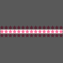 Fun Hot Pink Stars Pattern Black Pet Leash