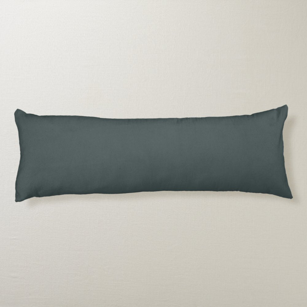 FAMILY Photo Collage 6 Picture Slate Grey Body Pillow