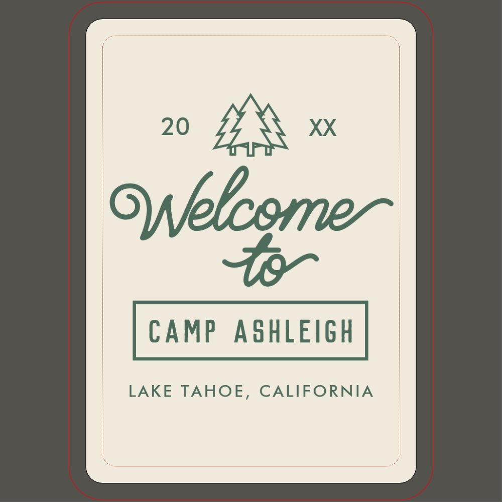 Custom Playing Cards Camp Bachelorette