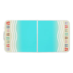 Beach Party Happy Birthday Autograph Beer Pong Table