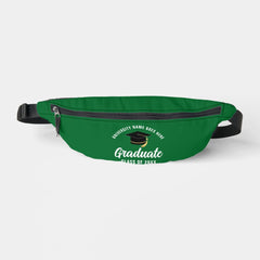 Green Graduate Customizable 2025 Graduation Fanny Pack