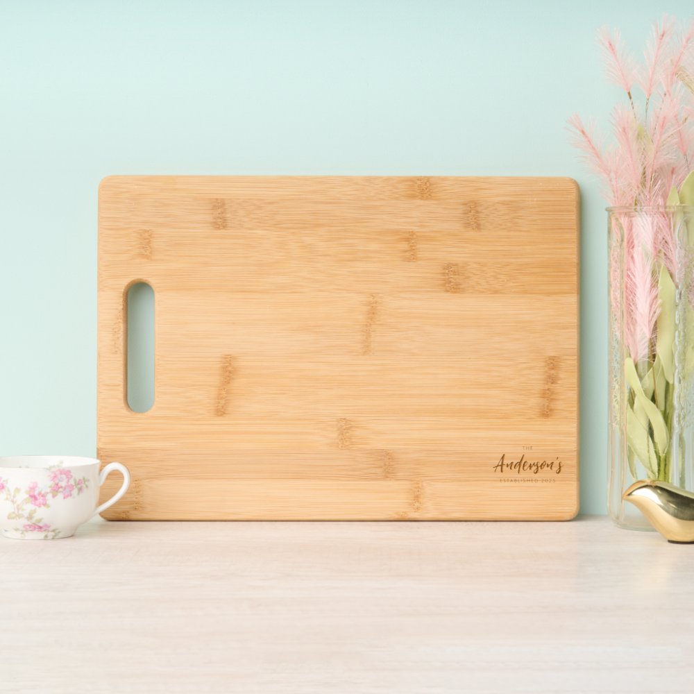 Personalized Cutting Board, Wedding Gift Engraved Cutting Board