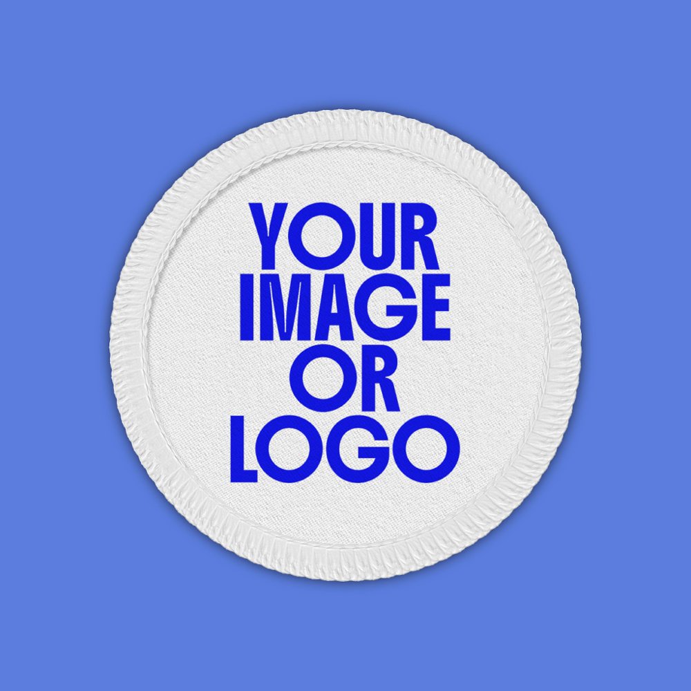 Business Logo School Photo Professional Simple Patch