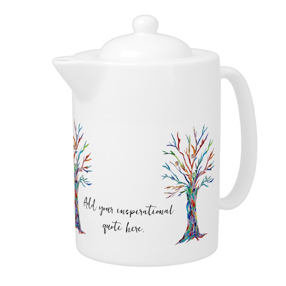 Create Your Own Inspirational Quote Teapot