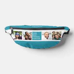 YOUR PHOTOS & Custom Text Fanny Pack