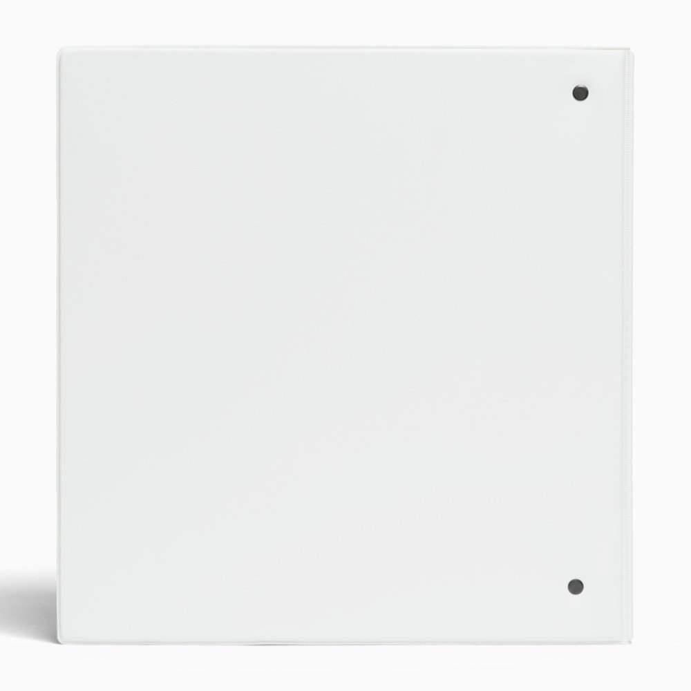 Personalized Recipes 3 Ring Binder