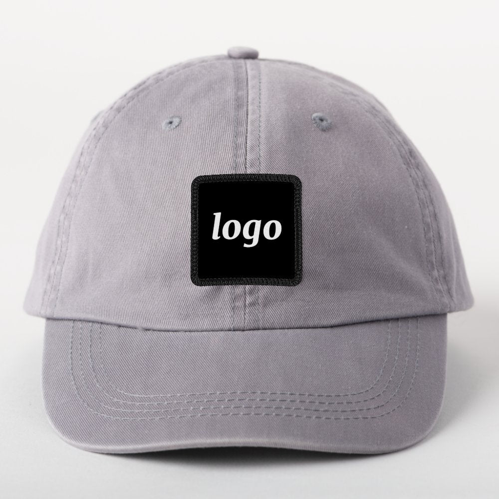 Simple Logo Business Branding Promotional Black Patch