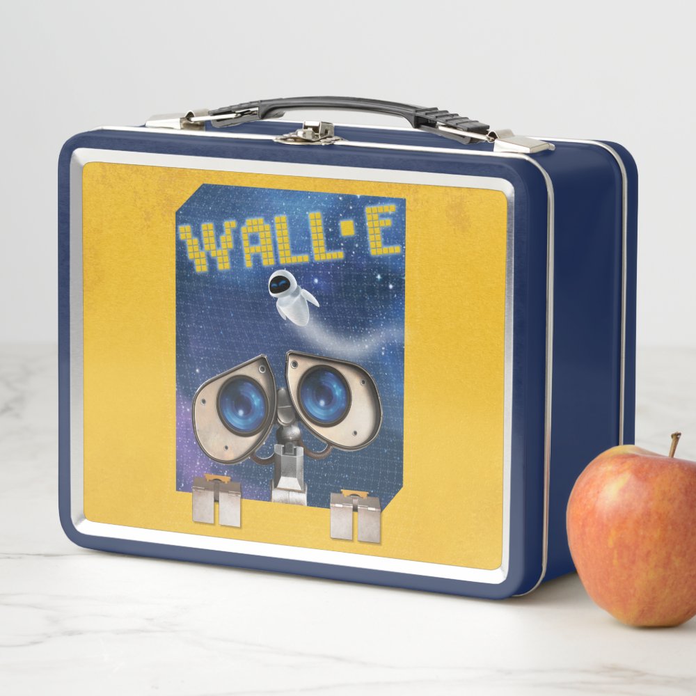 WALL-E 2 METAL LUNCH BOX