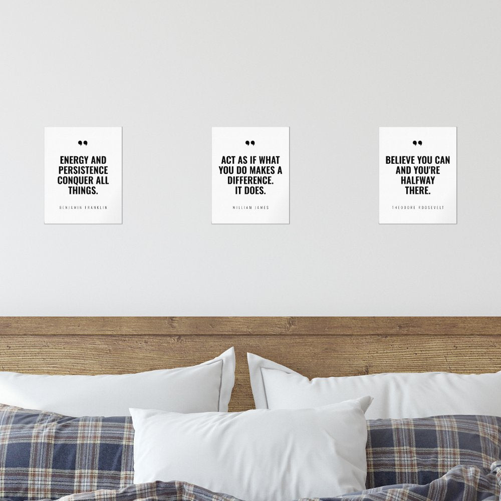Create Your Own Motivational Quote Wall Art Sets
