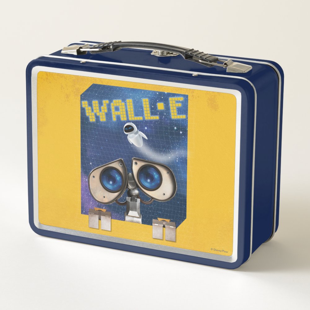 WALL-E 2 METAL LUNCH BOX
