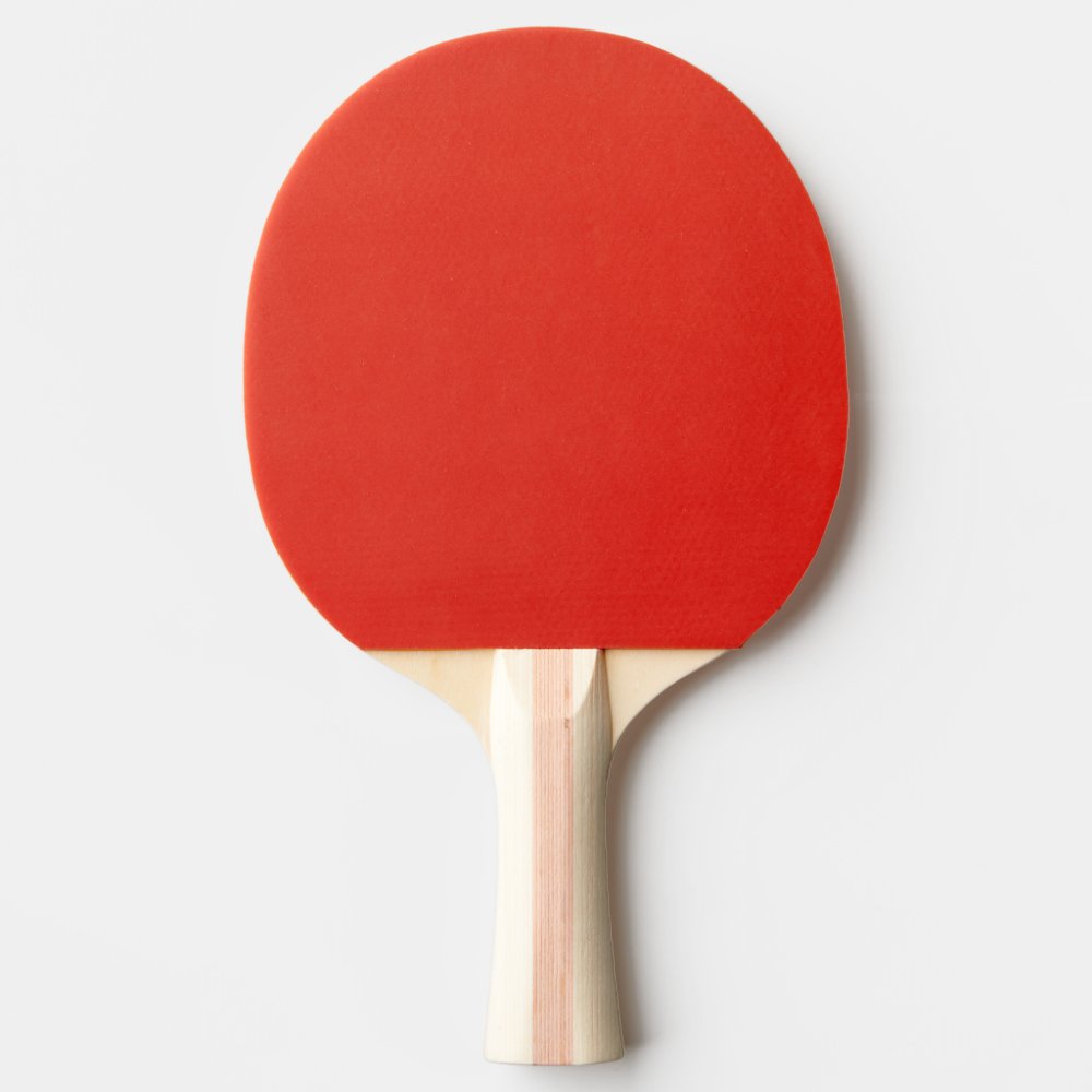 Monogram Casino Black and Red Ping Pong Paddle