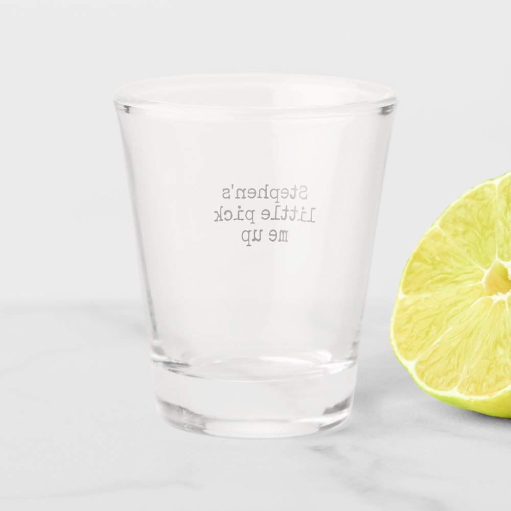 Personalized Shot Glass