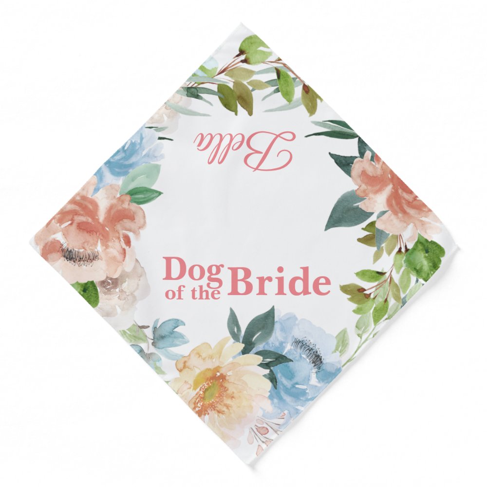 Dog of the Bride | Dog In Wedding Pet  Bandana