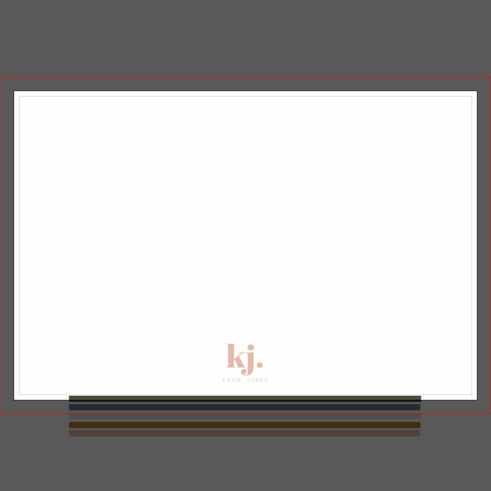 Chic Retro Stripes Monogram Tea Towel