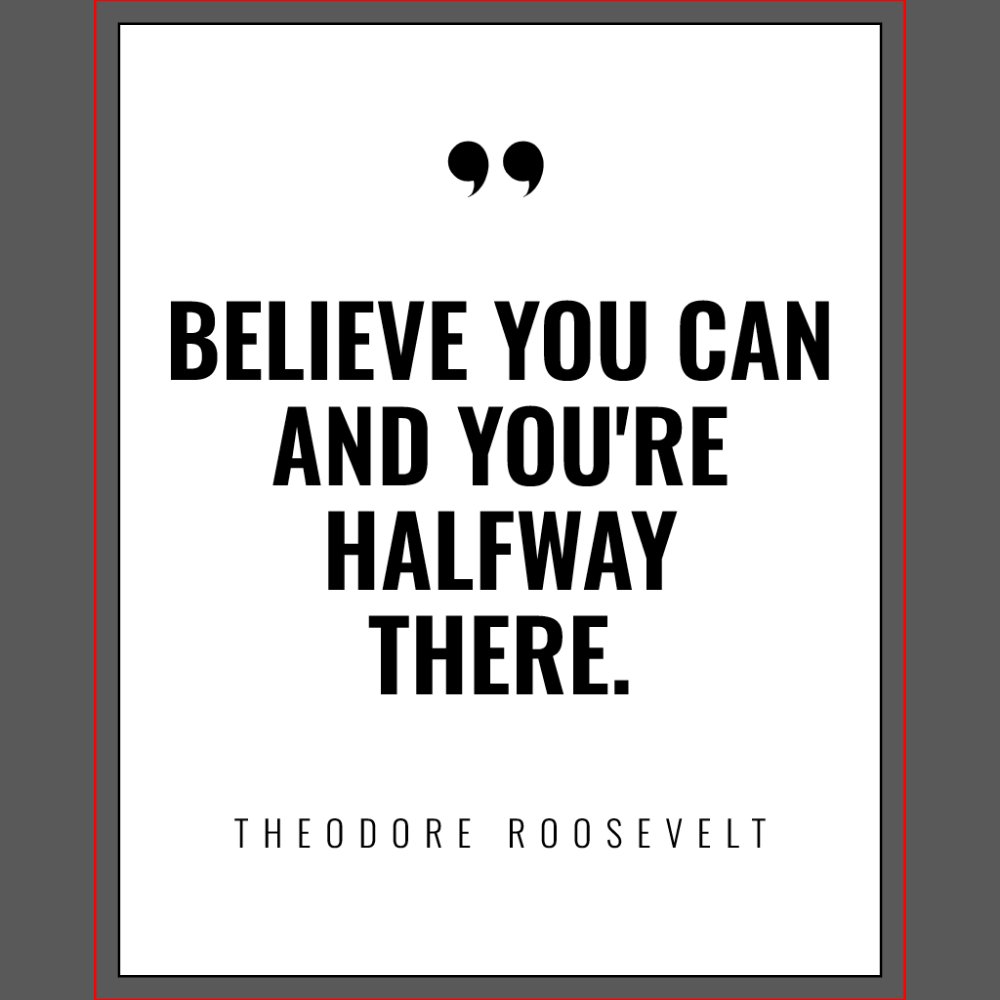 Create Your Own Motivational Quote Wall Art Sets